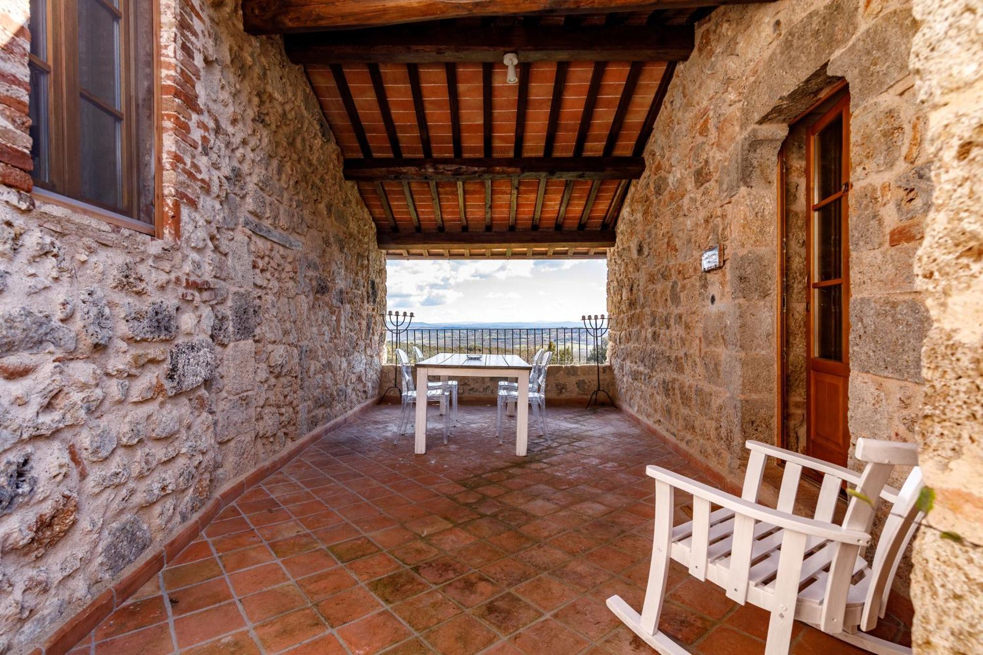 Relais La Costa Historical Residence Monteriggioni Bagian luar foto