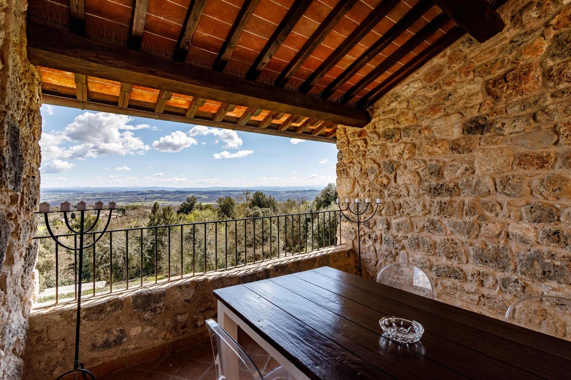 Relais La Costa Historical Residence Monteriggioni Bagian luar foto