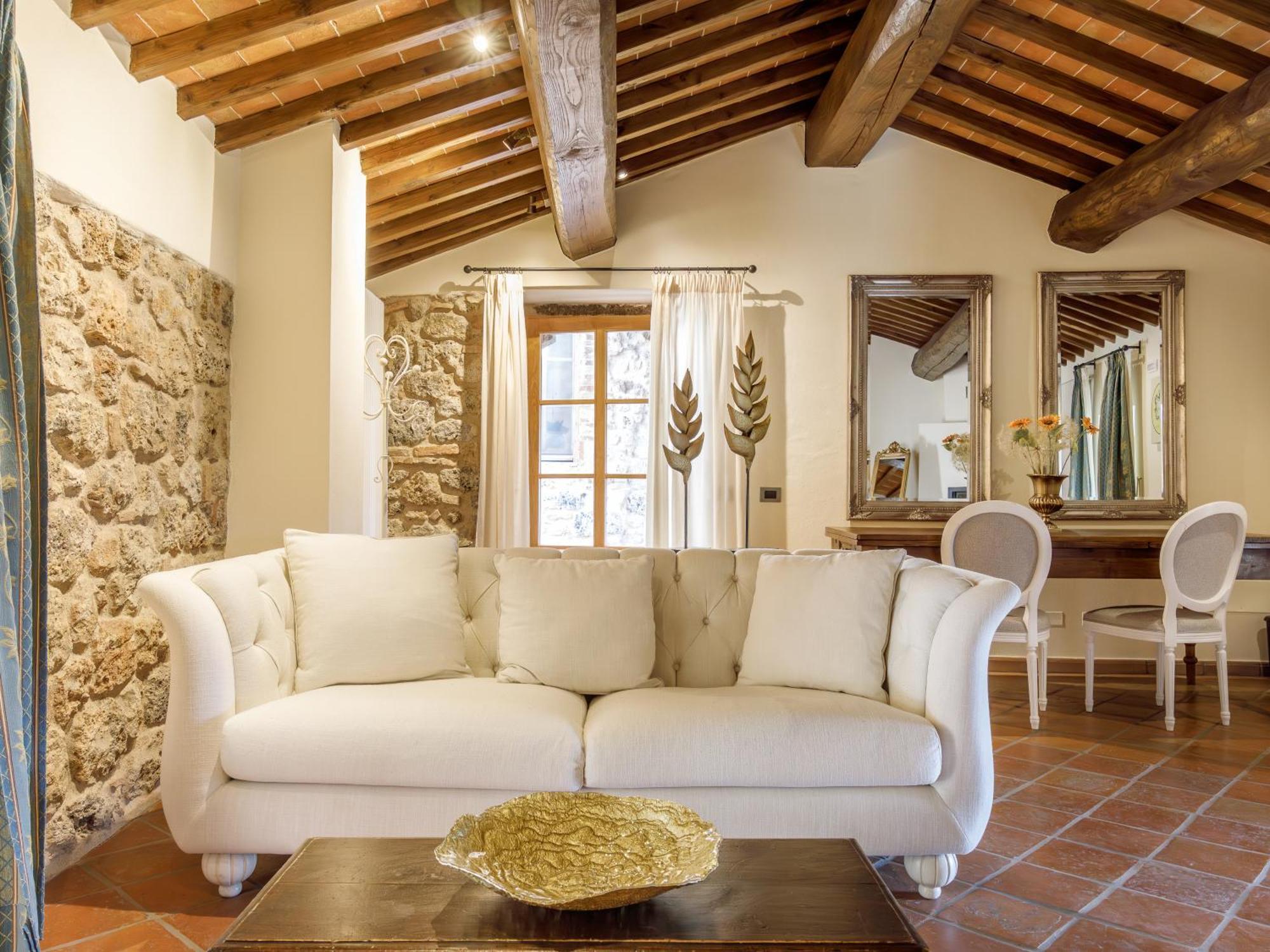 Relais La Costa Historical Residence Monteriggioni Bagian luar foto