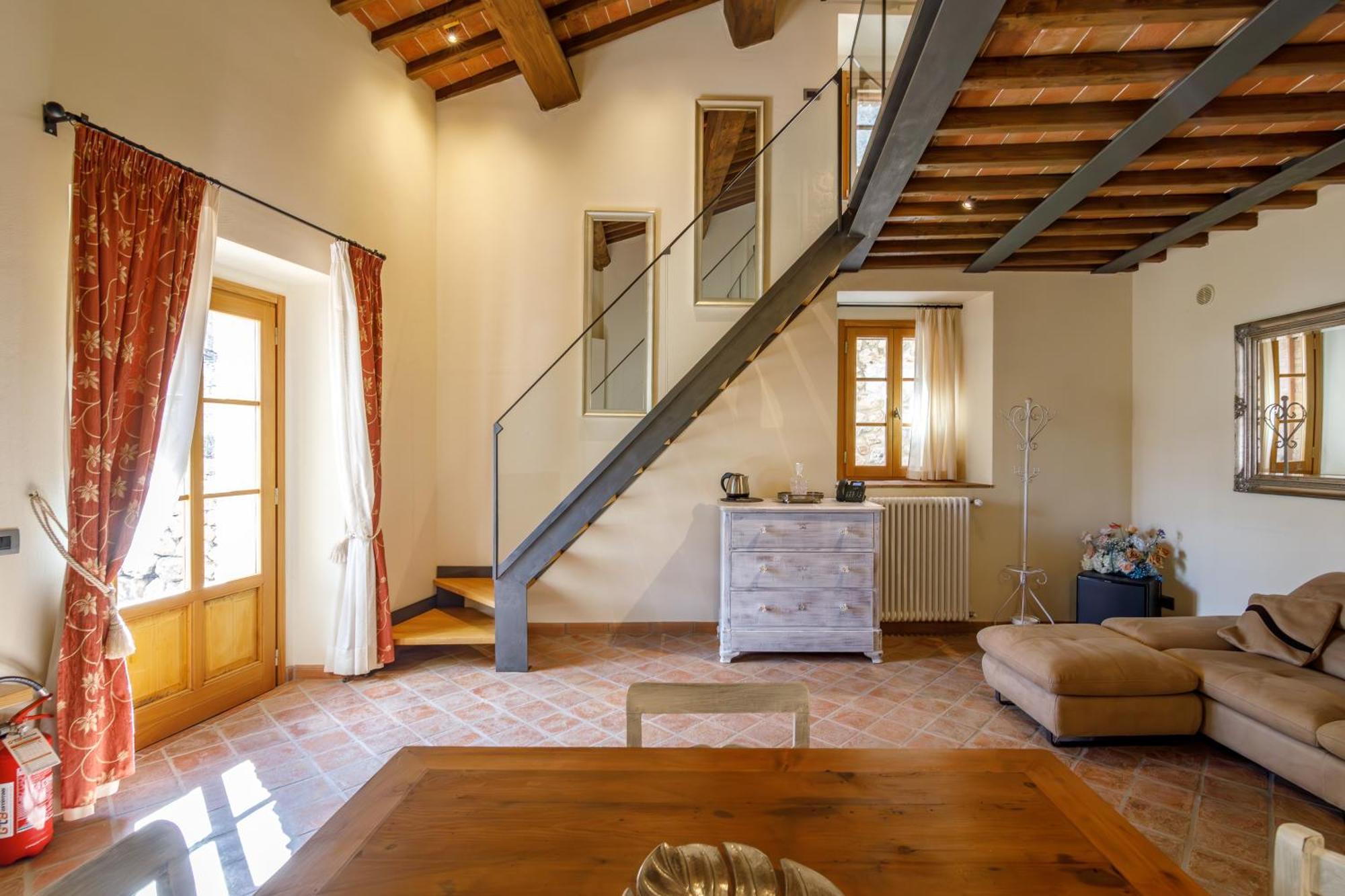Relais La Costa Historical Residence Monteriggioni Bagian luar foto