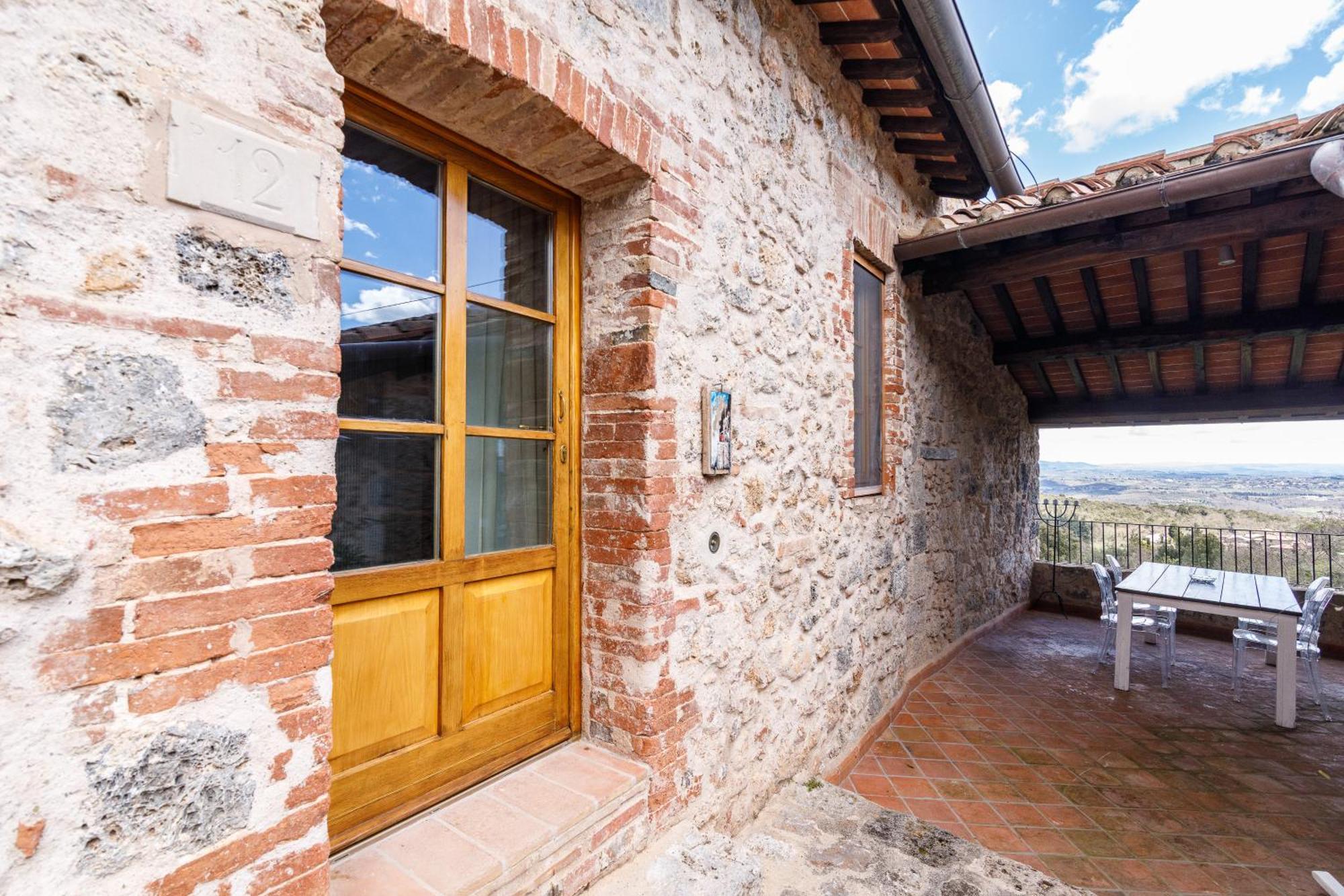 Relais La Costa Historical Residence Monteriggioni Bagian luar foto