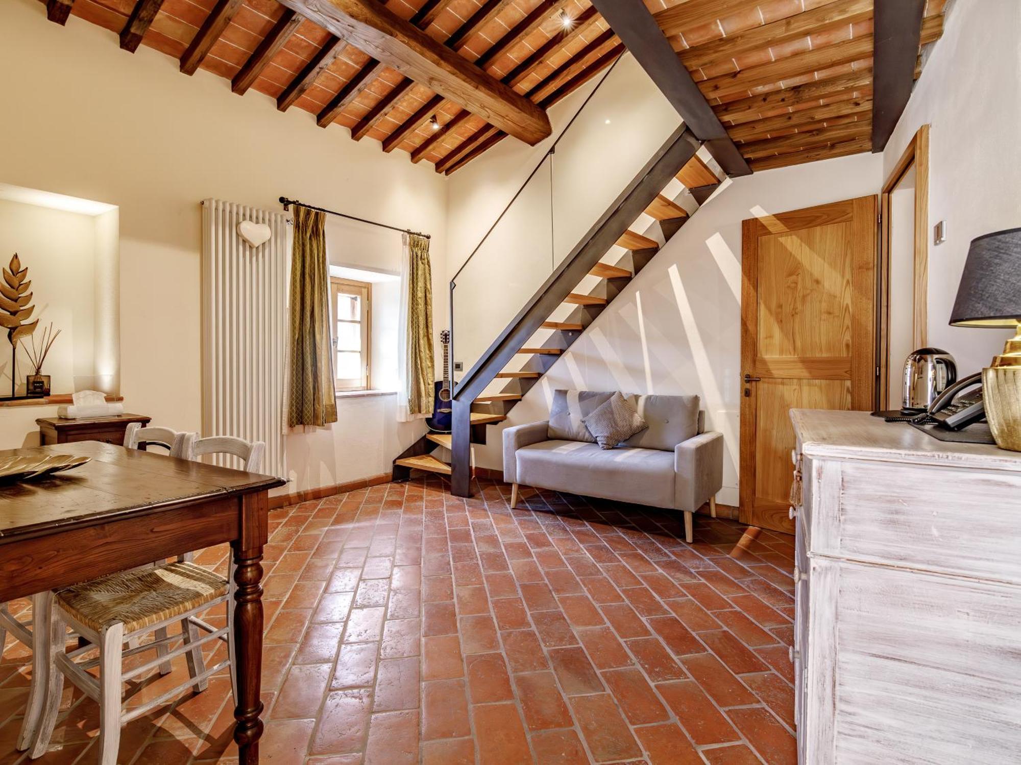 Relais La Costa Historical Residence Monteriggioni Bagian luar foto